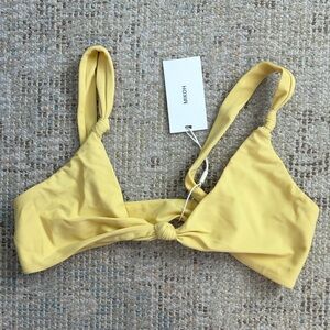 Mikoh Lula Knot Triangle Bikini Top